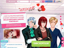 Tablet Screenshot of amoursucre.com